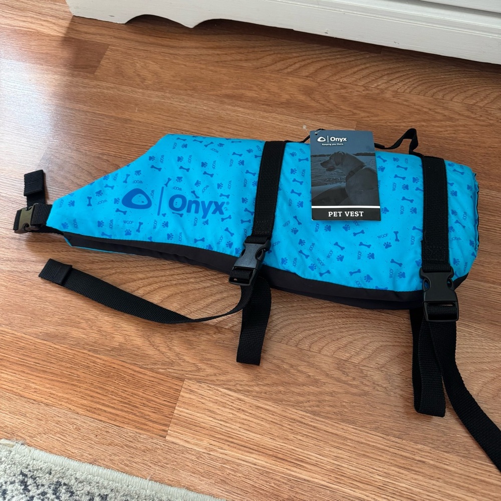Onyx Medium Blue Pet Vest Lifejacket